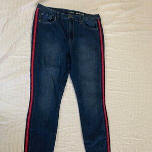 🦚 MAISON JULES WOMENS SKINNY ANKLE JEANS SIZE 10 🦚